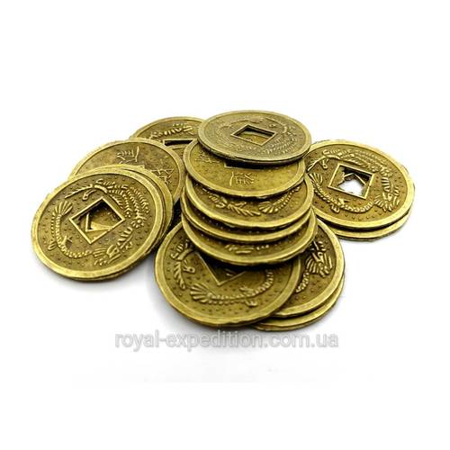 Китайська традиційна монета бронзового кольору (320015), рис. 0