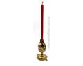 Червона свічка з натурального бджолиного воску 1 см/20 см (031025), прев. 1