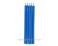 Синя свічки з натурального бджолиного воску 1 см/20 см (031040), прев. 1