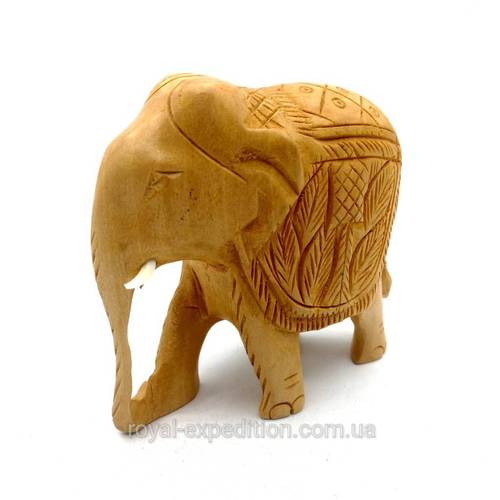 Слон статуетка з дерева (123021), рис. 0