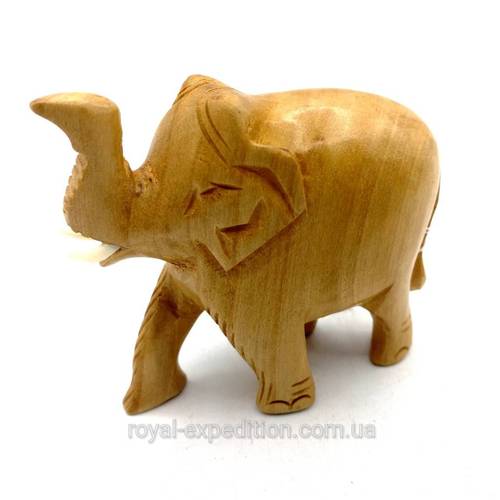 Слон статуетка з дерева (123023), рис. 0