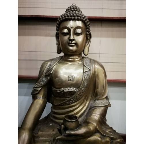 Будда Шак'ямуні статуетка з бронзи (124139), рис. 0