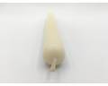 Біла свічка з натурального висвітленого бджолиного воску 2 см/20 см (031053), прев. 0