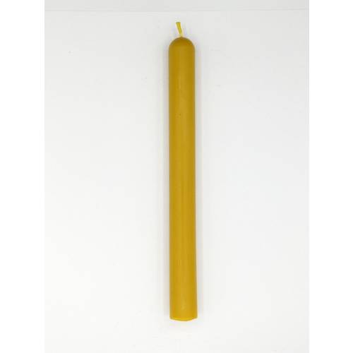 Жовта свічка з натурального бджолиного воску 2 см/20 см (031055), рис. 2